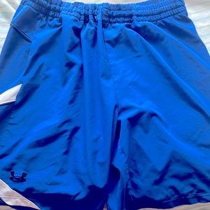 Under Armor athletic shorts, great shape. No rips or stains. Discount name brand